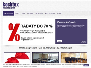 Sale konferencyjne Poznań - oferta firmy Kochtex